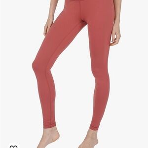 Women’s 90 Degree By Reflex, medium, Color: Marsala, high waisted leggings